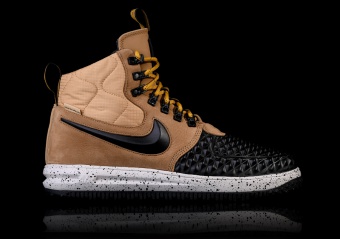 NIKE LUNAR FORCE 1 DUCKBOOT '17 GOLD BLACK