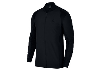 NIKE AIR JORDAN ULTIMATE FLIGHT BASKETBALL JACKET BLACK