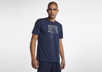 NIKE SHATTER DRY TEE MIDNIGHT NAVY