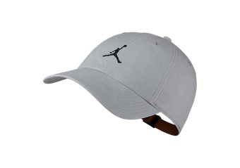 NIKE AIR JORDAN HERITAGE H86 JUMPMAN WASHED HAT WOLF GREY