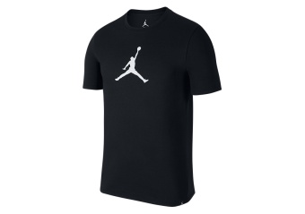 NIKE AIR JORDAN DRY TEE 23/7 JUMPMAN BASKETBALL TEE BLACK