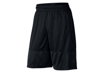 NIKE AIR JORDAN RISE SOLID SHORTS BLACK