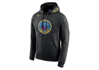 NIKE NBA GOLDEN STATE WARRIORS CITY EDITION  HOODIE BLACK
