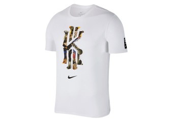 NIKE DRY KYRIE LOGO TEE WHITE