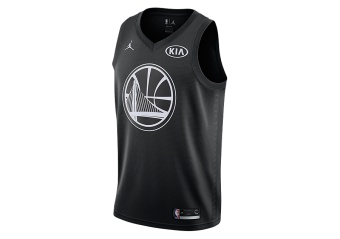 NIKE AIR JORDAN NBA STEPHEN CURRY ALL-STAR 2018 SWINGMAN JERSEY BLACK