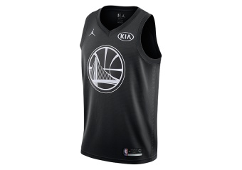 NIKE AIR JORDAN NBA KEVIN DURANT ALL-STAR 2018 SWINGMAN JERSEY BLACK