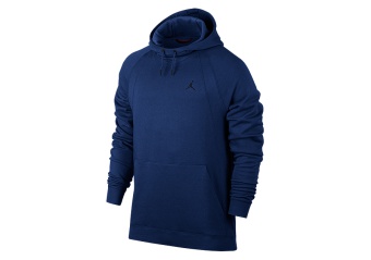 NIKE AIR JORDAN SPORTSWEAR WINGS FLEECE HOODIE DEEP ROYAL BLUE
