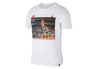 NIKE AIR JORDAN SPORTSWEAR 1988 DUNK TEE WHITE