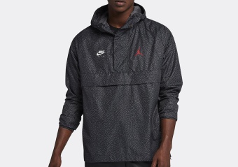 NIKE AIR JORDAN SPORTSWEAR WINGS 1988 ANORAK DARK GREY