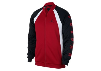 NIKE AIR JORDAN SPORTSWEAR JUMPMAN JACKET GYM RED