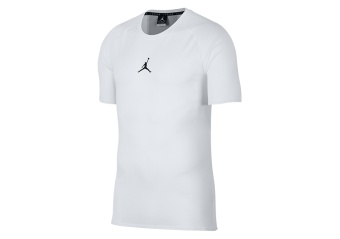 NIKE AIR JORDAN DRY 23 ALPHA TRAINING TOP WHITE