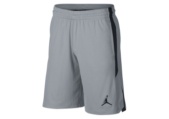 NIKE AIR JORDAN DRY-FIT 23 ALPHA KNIT TRAINING SHORTS WOLF GREY