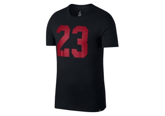NIKE AIR JORDAN SPORTSWEAR ICONIC 23 TEE BLACK