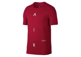 NIKE AIR JORDAN GRAPHIC TEE GYM RED