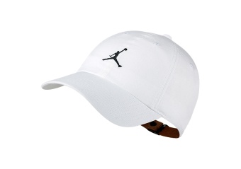 NIKE AIR JORDAN HERITAGE H86 JUMPMAN WASHED HAT WHITE