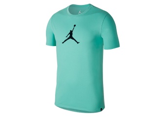 NIKE AIR JORDAN DRY TEE 23/7 JUMPMAN BASKETBALL TEE EMERALD RISE