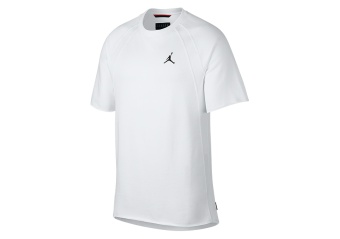 NIKE AIR JORDAN SPORTSWEAR WINGS LITE FLEECE CREW WHITE