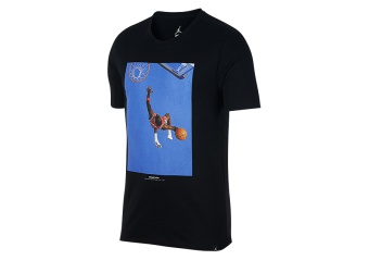 NIKE AIR JORDAN SPORTSWEAR SI PHOTO TEE BLACK