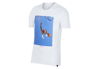 NIKE AIR JORDAN SPORTSWEAR SI PHOTO TEE WHITE