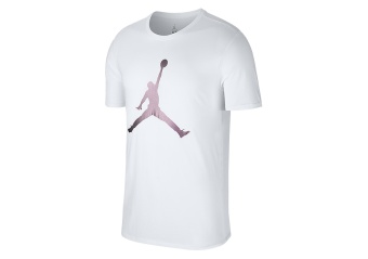 NIKE AIR JORDAN SPORTSWEAR ICONIC JUMPMAN TEE WHITE