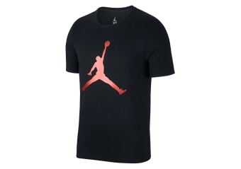 NIKE AIR JORDAN SPORTSWEAR ICONIC JUMPMAN TEE BLACK