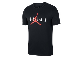 NIKE AIR JORDAN SPORTSWEAR BRAND 5 TEE BLACK