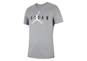 NIKE AIR JORDAN SPORTSWEAR BRAND 5 TEE CARBON HEATHER