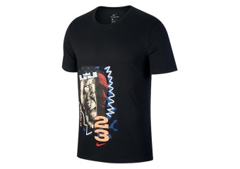 NIKE LEBRON JAMES DRY TEE BLACK