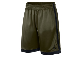 NIKE AIR JORDAN FRANCHISE SHIMMER SHORTS OLIVE CANVAS