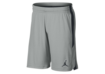 NIKE AIR JORDAN 23 ALPHA TRAINING DRY KNIT SHORTS LIGHT SMOKE GREY