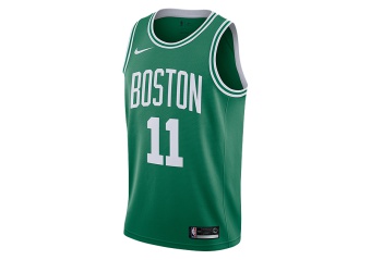NIKE NBA BOSTON CELTICS KYRIE IRVING ROAD SWINGMAN JERSEY CLOVER