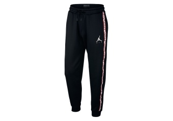 NIKE AIR JORDAN SPORTSWEAR JUMPMAN TRICOT PANTS BLACK