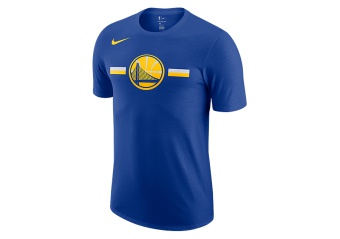 NIKE NBA GOLDEN STATE WARRIORS LOGO DRY TEE RUSH BLUE