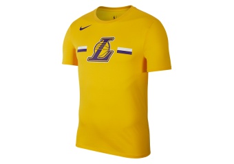 NIKE NBA LOS ANGELES LAKERS LOGO DRY TEE AMARILLO