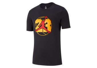 NIKE AIR JORDAN 13 JUMPMAN TEE BLACK