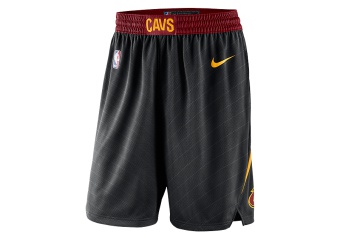 NIKE NBA CLEVELAND CAVALIERS SWINGMAN SHORTS BLACK