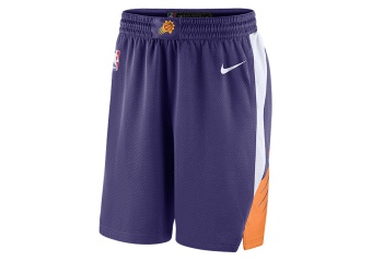 NIKE NBA PHOENIX SUNS SWINGMAN ROAD SHORTS NEW ORCHID