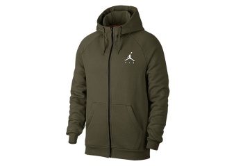 NIKE AIR JORDAN SPORTSWEAR JUMPMAN FLEECE OLIVE CANVAS