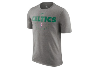 NIKE NBA BOSTON CELTICS DRY TEE DARK GREY HEATHER