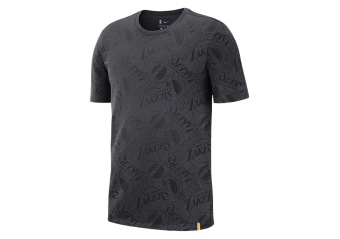 NIKE NBA LOS ANGELES LAKERS TEE ANTHRACITE