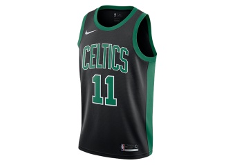 NIKE NBA BOSTON CELTICS KYRIE IRVING SWINGMAN JERSEY BLACK