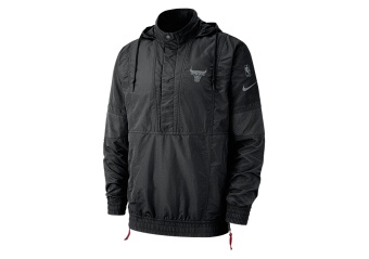 NIKE NBA CHICAGO BULLS COURTSIDE JACKET BLACK