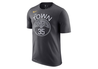 NIKE NBA GOLDEN STATE WARRIORS KEVIN DURANT DRY TEE BLACK
