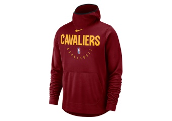 NIKE NBA CLEVELAND CAVALIERS SPOTLIGHT HOODIE TEAM RED