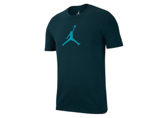 NIKE AIR JORDAN DRY 23/7 JUMPMAN BASKETBALL TEE MIDNIGHT SPRUCE