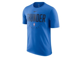 NIKE NBA OKLAHOMA CITY THUNDER DRY TEE SIGNAL BLUE