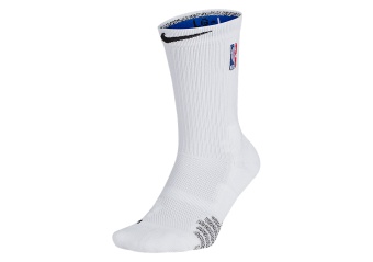 NIKE QUICK CREW - NBA SOCKS WHITE