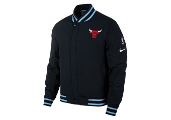 NIKE NBA CHICAGO BULLS COURTSIDE JACKET BLACK