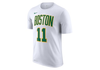 NIKE NBA BOSTON CELTICS KYRIE IRVING DRY TEE WHITE