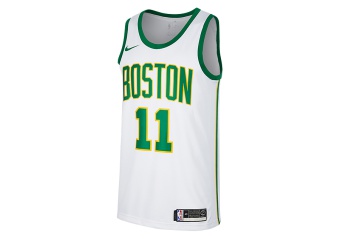 NIKE NBA BOSTON CELTICS KYRIE IRVING SWINGMAN JERSEY WHITE
